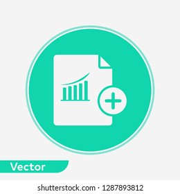 Add file vector icon sign symbol