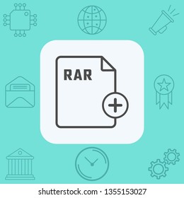 Add file vector icon sign symbol
