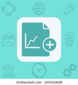 Add file vector icon sign symbol