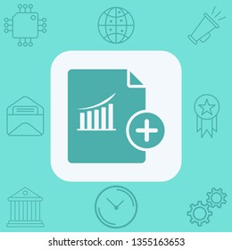Add file vector icon sign symbol