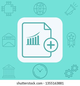 Add file vector icon sign symbol