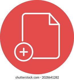 Add files Isolated Vector icon which can easily modify or edit

