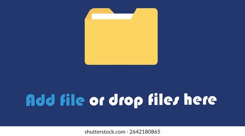 Add Files Using Drag and Drop Interface on Dark Background