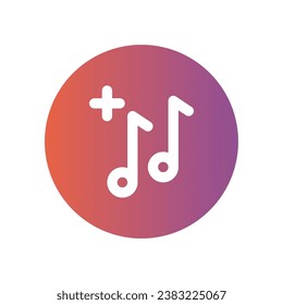 add flat gradient icon logo for website, application, printing, document, poster design, etc, Suitable for web Design,Logo,App