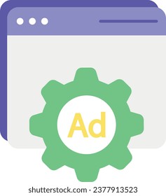 add flat icon design style 