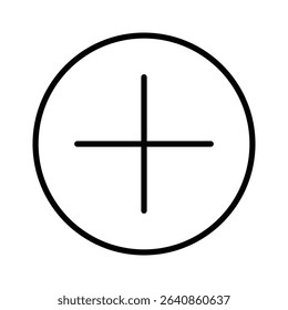 Add flat icon vector set, linear outline icon, minimal vector illustration for interface design