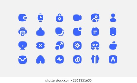 Add Folder Glyph style icon vector design and illustration template