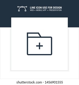 add folder icon design vector illustration