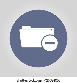 Add Folder icon. Vector Eps 10 flat