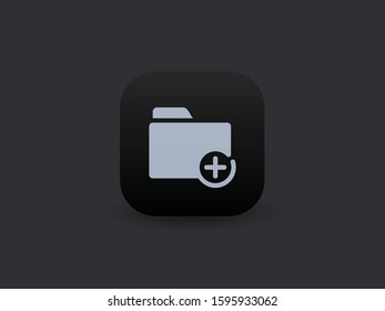 Add Folder - Vector App Icon