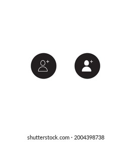 Añadir un vector de iconos de seguimiento. Añadir imágenes de símbolos de personas