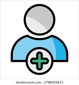Add Friend Icon Element For Design