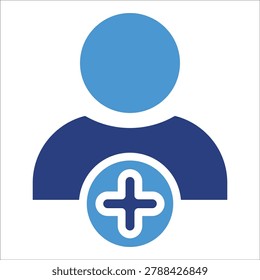 Add Friend Icon Element For Design