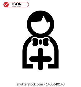 add friend icon isolated sign symbol vector illustration - high quality black style vector icons
