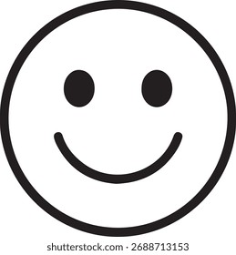 Add friend icon in outline vector style with white background