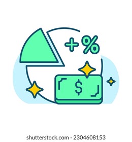add, get a new source of income concept illustration linear design vector eps10. modern graphic element for landing page, empty state ui, infographic, icon