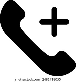 agregar Vector de ilustración de icono de glifo