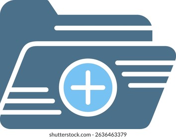 Add Glyph Two Colour Icon