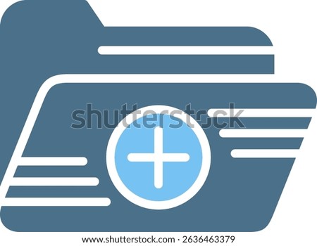 Add Glyph Two Colour Icon