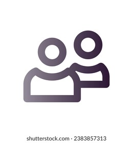 añadir logotipo de icono de degradado de línea de grupo para sitio web, aplicación, impresión, documento, diseño de afiches, etc, Adecuado para diseño web, logotipo,aplicación