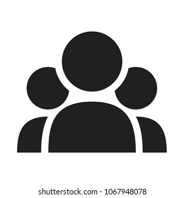 add group vector icon, add friends sign, add person, social communication