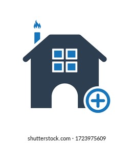 Home-Symbol hinzufügen, Vektorgrafiken