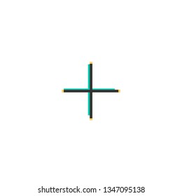 Add icon design. Essential icon vector illustration