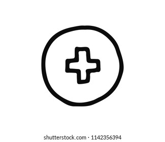 add icon hand drawn design illustration,designed for web and app