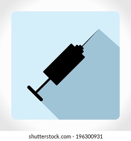 add icon hypodermic, syringe
