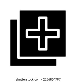 add icon or logo isolated sign symbol vector illustration - high quality black style vector icons