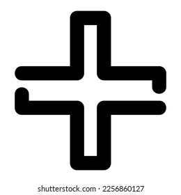 Symbol oder Logo einzeln auf Zeichensymbolen hinzufügen Vektorgrafik - hochwertige Vektorsymbole mit schwarzem Stil