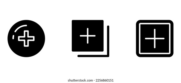 add icon or logo isolated sign symbol vector illustration - high quality black style vector icons