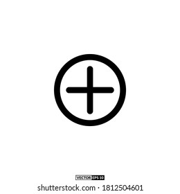 add icon outline vector design