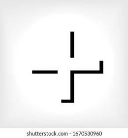 Add Icon. Plus Symbol. Increase Sign . Grow Element. Logo Component - Vector.