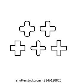 Design-Illustration für Vektorsymbol hinzufügen