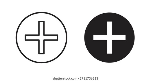 Symbol im einfachen modernen Vektorformat hinzufügen. EPS-Symbolpaket