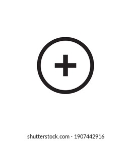 add icon symbol sign vector