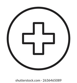 Add Icon Thin line illustration