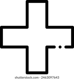 add icon. Thin Linear Style Design Isolated On White Background