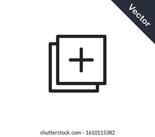 add icon vector design element logo template