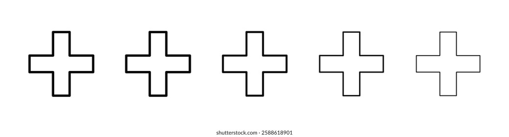 Add icon Vector logo sign