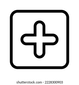 Agregar Ilustración de diseño de símbolo vector de iconos