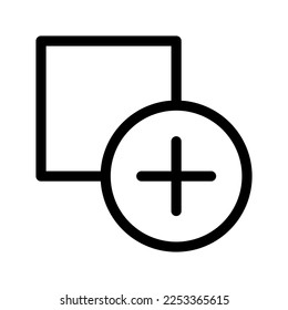 Add Icon Vector Symbol Design Illustration