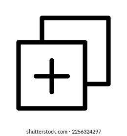Add Icon Vector Symbol Design Illustration