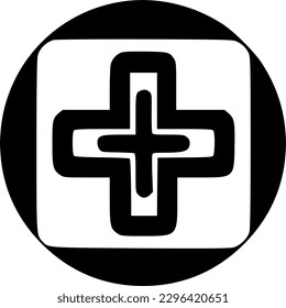 Add icon vector symbol design illustration