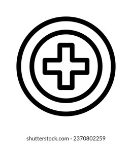 Agregar Ilustración de diseño de símbolo vector de iconos