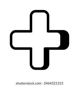 Agregar Ilustración de Diseño de Símbolo de Vector de Icono
