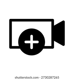 Adicionar ilustração de design de símbolo de vetor de ícone