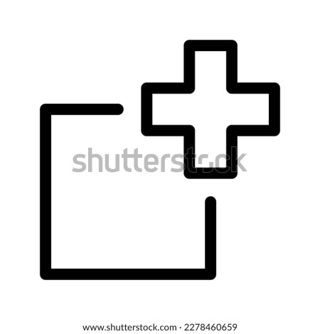 Add Icon Vector Symbol Design Illustration