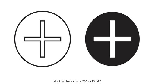 Add icons. thin line vector icons